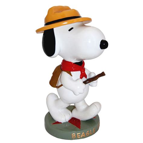 Snoopy Beagle Scout Large Figurine H