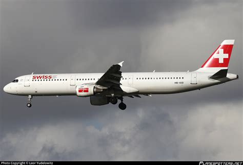 Hb Iod Swiss Airbus A321 111 Photo By Leor Yudelowitz Id 169837