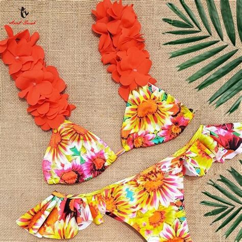 Ariel Sarah Bikini Set 2018 Sexy Swimsuit Swimwear Bathing Suit Women