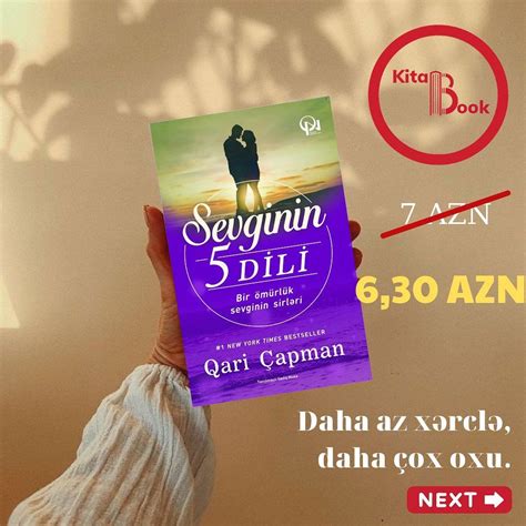 Kitab Kirayə və satışı on Instagram Sevginin beş dili Yazar Qari