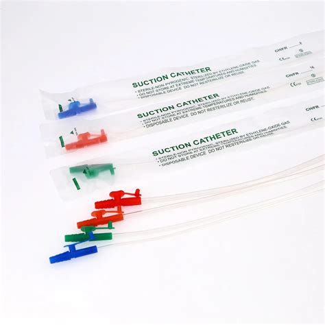 Medical Disposable Color Coded Pvc Suction Tube With Ce Iso Pvc