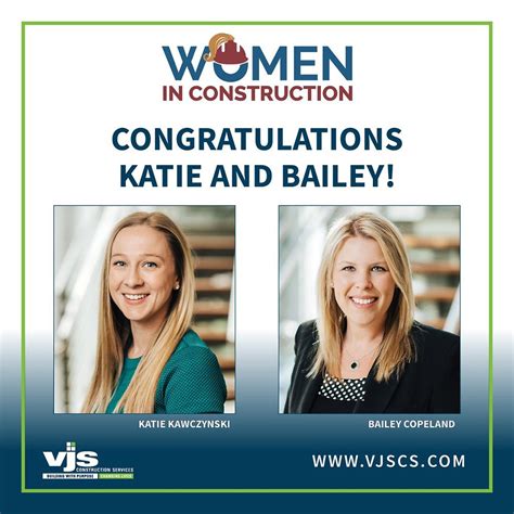 Two Vjs Employees Honored With The Daily Reporter Women In Construction