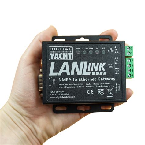 Digital Yacht LANLink NMEA Ethernet Gateway Marinwebben Se