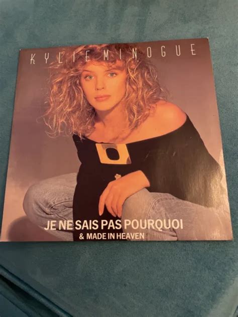 Kylie Minogue Je Ne Sais Pas Pourquoi Vinyl Vg Vg