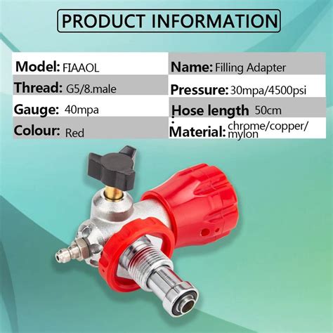 PCP Scuba Diving Valve CO2 Upgraded Filling Statio Vicedeal