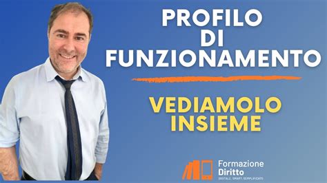 Profilo Di Funzionamento Vediamolo Insieme Youtube