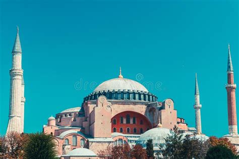 Exterior View Of The Hagia Sophia Ayasofya Musem Istanbul Turkey