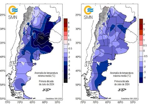 Histórica Ola De Frío Polar En Argentina 11 Provincias En Alerta Roja Según El Servicio