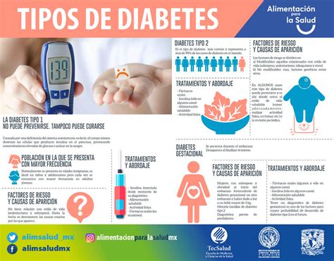 TIPOS DE DIABETES Alimentación y Salud