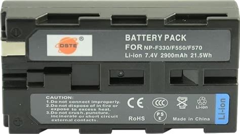 Dste Np F F F Li Ion Battery Pack Sony Rv Rv Ccd Sc