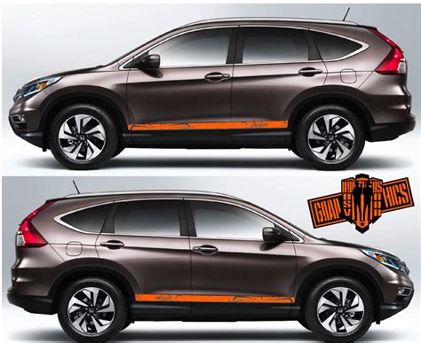 Decal Sticker Vinyl Side Racing Stripes For Honda Cr V