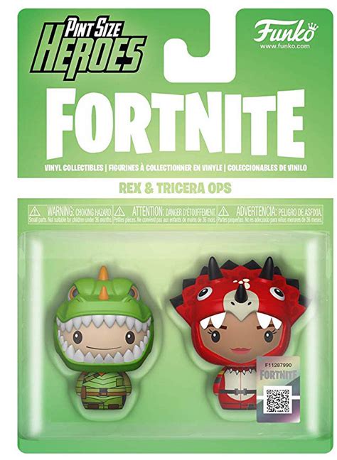 Фигурка Funko Pint Size Heroes Fortnite Rex Tricera Ops 2 Pack купить по цене 799 руб с