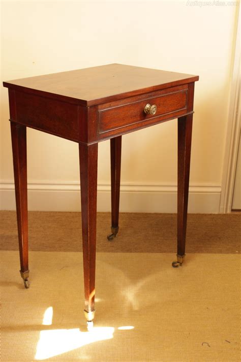 A Georgian Mahogany Side Table Antiques Atlas