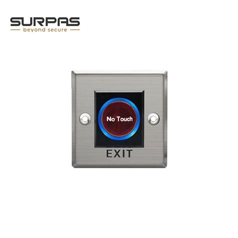 Wholesale Metal Stainless Steel Infrared No Touch Exit Button Door