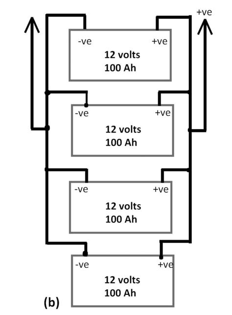 Batteries In Series And Parallel Diagram