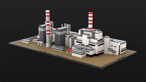 Chernobyl Nuclear Power Plant R Lego