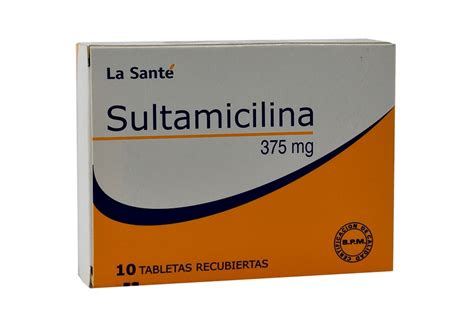 Comprar Sultamicilina G X Tabletas En Farmalisto Colombia