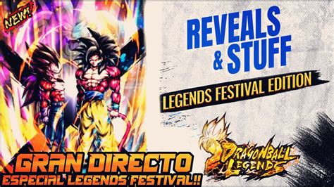 Dragon Ball Legends Directo Muy Especial Reveals Stuff Edicion