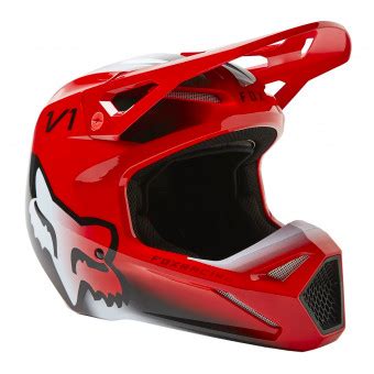 Casco Moto FOX V1 Toxsyk Flo Red Pronto Per L Invio ICasque It