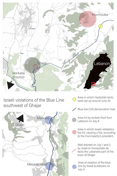 Carte Du Liban Et De Beyrouth Grande Chelle Comprendre Le Proche Et