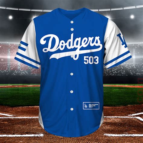 2023 Salvadoran Heritage Night Dodgers Jersey Giveaway - Lelemoon