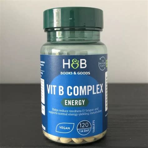 Holland Barrett Complete Vitamin B Complex Tablet Biotin Folic