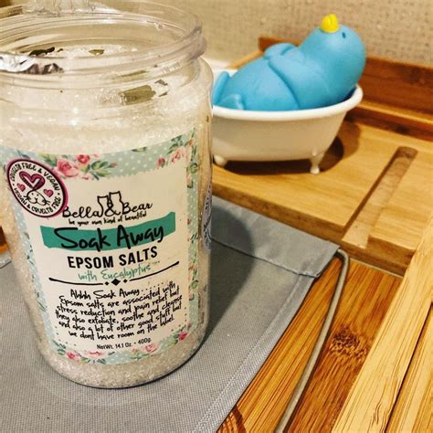 Soak Away Epsom salts in 2021 | Epsom salt, Soaks, Bath soak