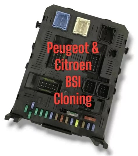 Peugeot Citroen Bsi Psa Cloning Programming Plug Play Service