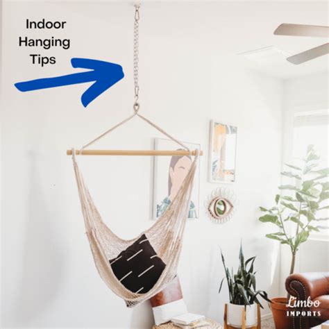 How to Hang a Hammock Chair Swing Indoors | EASY DIY Ceiling Guide ...