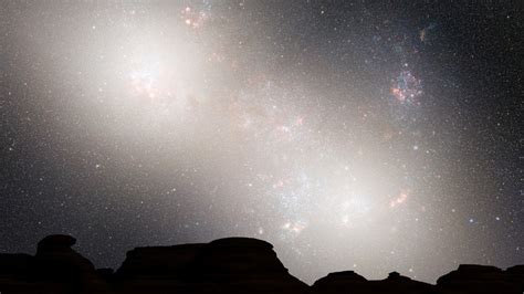 Behold Our Dazzling Night Sky When the Milky Way Collides with Andromeda in 4 Billion Years