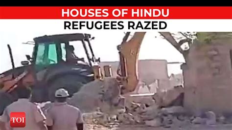 Gehlot Govt Demolishes Homes Of 70 Pakistani Hindu Refugees In Jodhpur