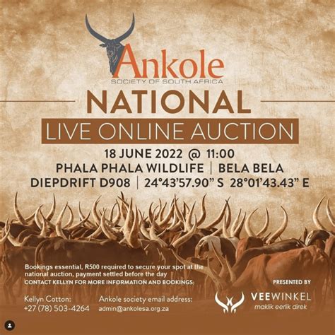 Ramaphosa Inside The Elite Ankole Livestock Auction Food For Mzansi