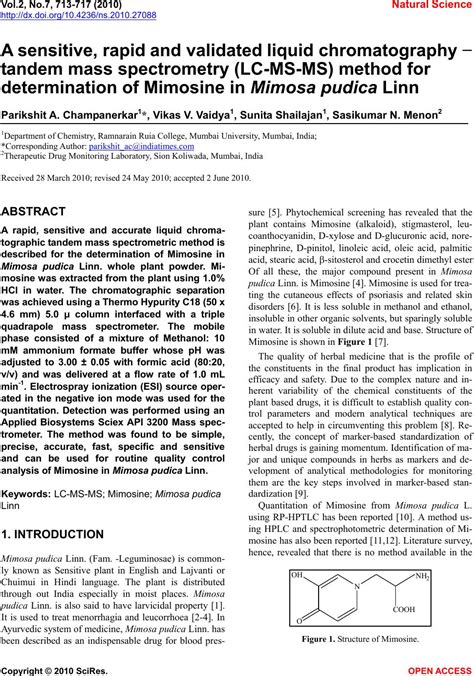 A Sensitive Rapid And Validated Liquid Chromatography Tandem Mass