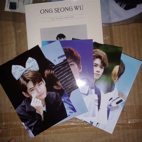 Jual Ong Seong Woo Ong Seong Wu Wanna One Photobook 2021 Season