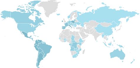 Catholicism Map