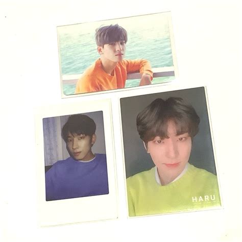 Jual Seventeen Svt Wonwoo Teen Age Green Haru Diamond Edge Photocard Pc Pola Polaroid Tc