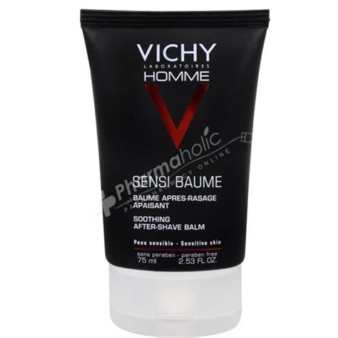 Vichy Homme Sensi Baume After Shaving Balm 75ml Pharmaholic