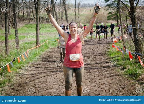 Tough Mudder: I Win Editorial Stock Image - Image: 30715759