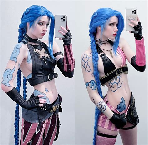 On Twitter RT Norafawn Arcane Jinx Vs League Of Legends Jinx