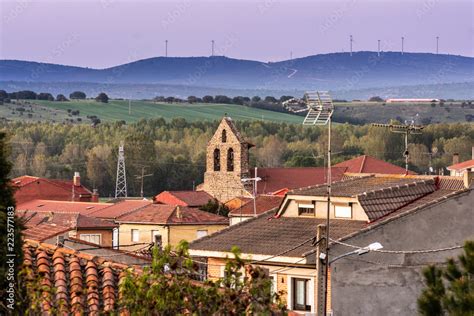 Panoramic View Of Santiba Ez De Tera Examples Of Villages In Severe