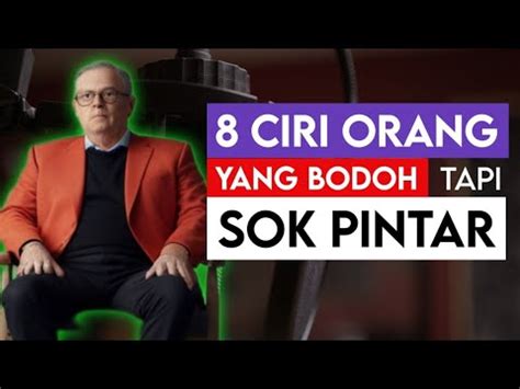 Ciri Orang Bodoh Tapi Merasa Sok Pintar Mungkin Teman Kamu Salah