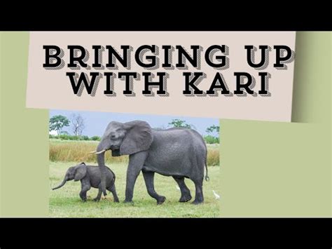 Bringing Up Kari Class 7 English NCERT Padhlewithshaurya YouTube