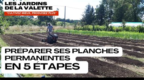 Pr Paration De Planches En Mara Chage Bio Intensif Youtube