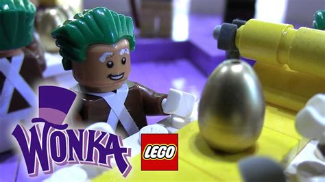 Willy Wonka And The Chocolate Factory Scenes In Lego Youtube