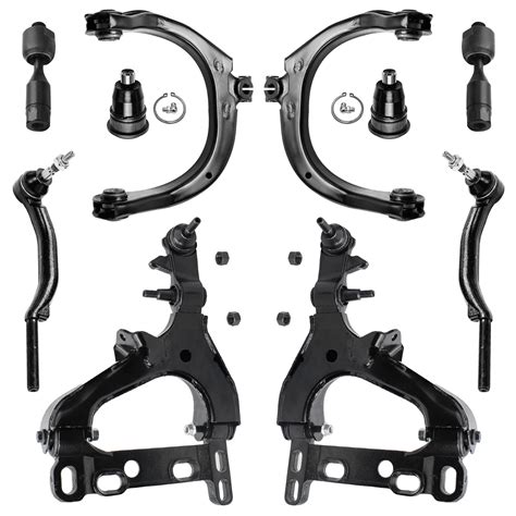 Detroit Axle 10pc Front End Suspension Kit For 2002 Chevrolet Trailblazer Ext Gmc Envoy Xl