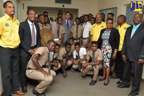 Parliament Lauds Schoolboy Football Champions, Clarendon College ...