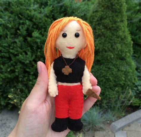 Buffy The Vampire Slayer Inspired Doll Amazing Fan T The Etsy