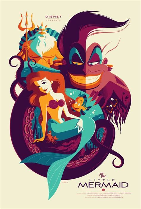 Ariel poster - illustration inspiration - Freelance webdesigner & WordPress expert Tom Hermans