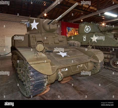 M3a1 stuart tank hi-res stock photography and images - Alamy