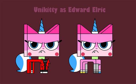 Unkyxfma Unikitty As Edward Elric By Worldofcaitlyn On Deviantart